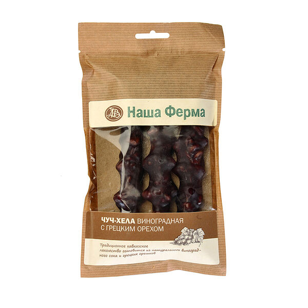 Чурчхела с грецким орехом виноградная, «Наша Ферма»