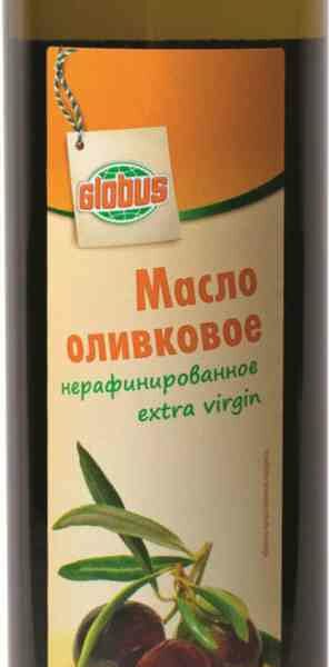 Масло оливковое Глобус Extra Virgin нерафинированное 500 мл
