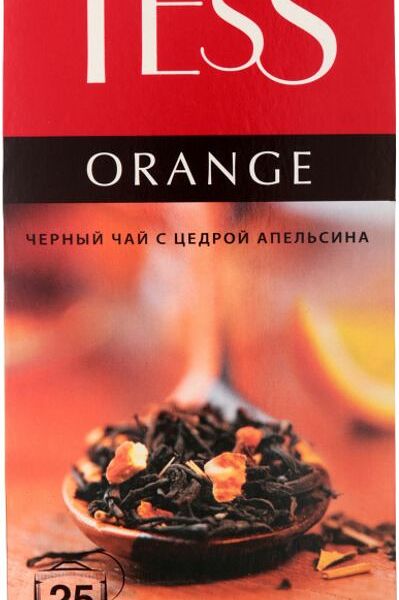 Чай черный Tess Orange в пакетиках, 25 шт. 37.5 г