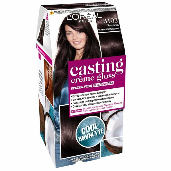 Стойкая краска-уход для волос L'Oreal Paris 