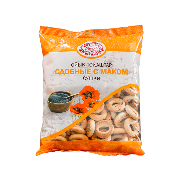 Сушки Аксай нан сдобные с маком 400 г