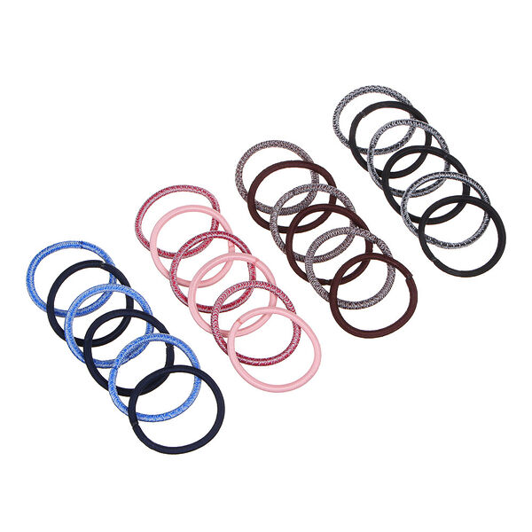 Набор резинок для волос Beriotti 6 шт. 4.5 см в ассортименте