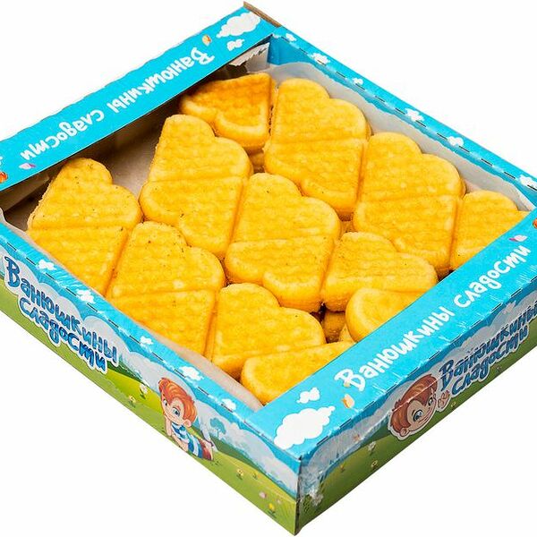 Печенье Ванюшкины Сладости Музыка из сердца сдобное, 400г