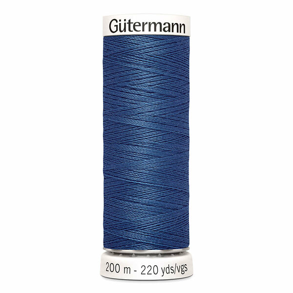 748277 Нить Sew-all для всех материалов, 200м, 100% п/э Gutermann(786 синий джинсовый)