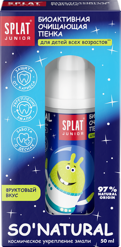 

Пенка для полости рта Splat Junior детская 50 мл
