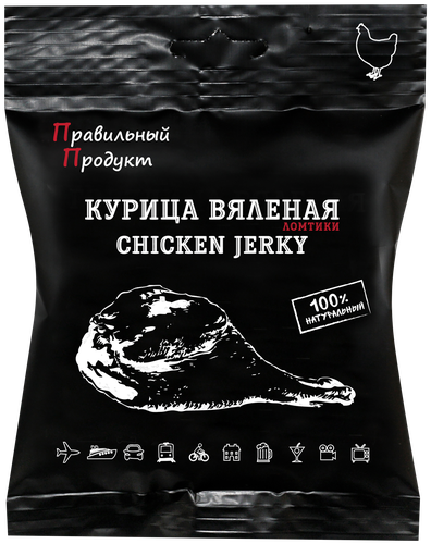 

Курица вяленые ломтики ПП 25г