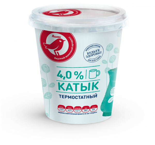 Катык АШАН Красная птица термостатный 4%