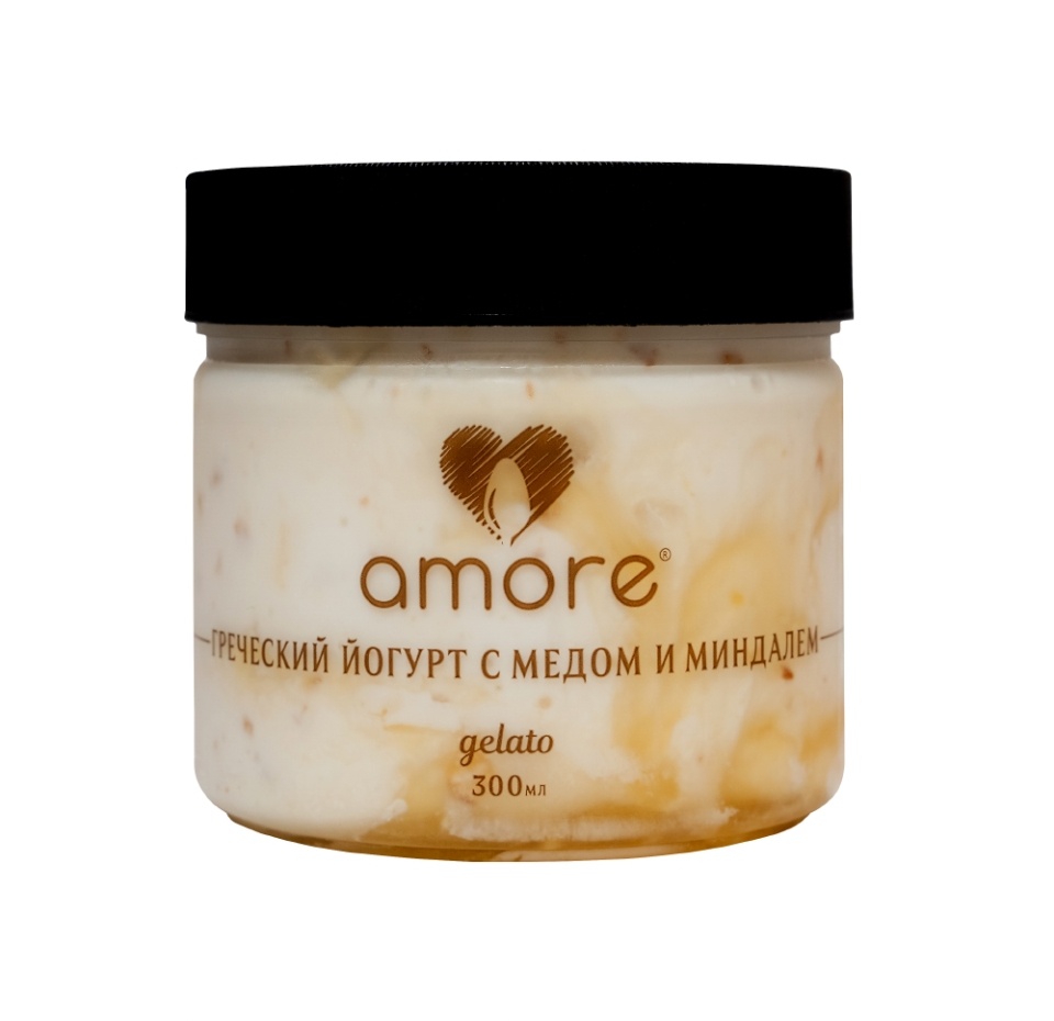 

Мороженое Amore Греческий Йогурт с Медом и Миндалем 300 мл