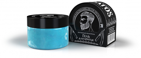 Гель для бритья Borodatos Активный контроль 75 мл