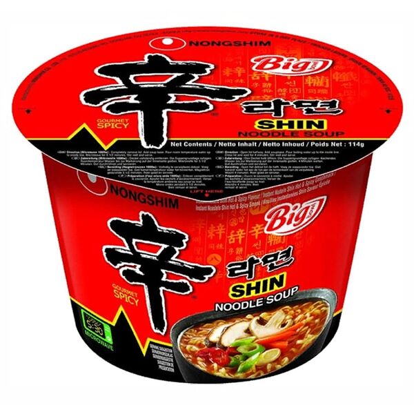 Лапша быстрого приготовления Nongshim Шин Рамен 114 г