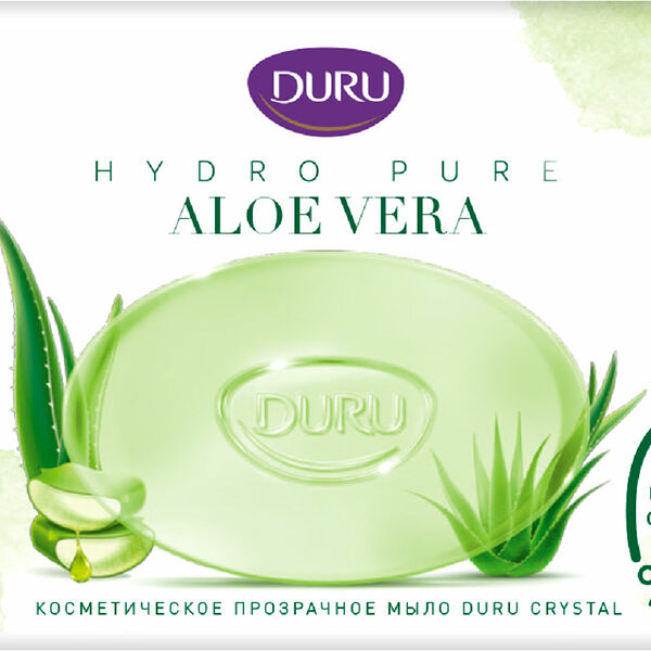 Мыло туалетное Duru Hydro Pure Aloe Vera