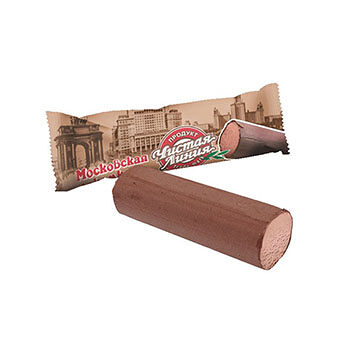 Пломбир Чистая Линия Московская лакомка шоколадный, 80г