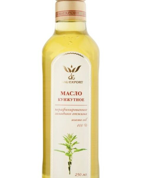 Масло кунжутное Dial-Export нерафинированное холодного отжима, 250мл