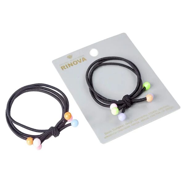Rinova Резинка декор шарики 1 шт, цвет в ассортименте