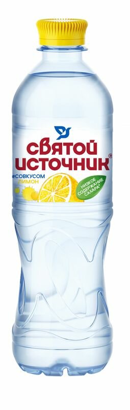 Напиток Святой источник Природная вода + лимон негазированный, 500мл ...