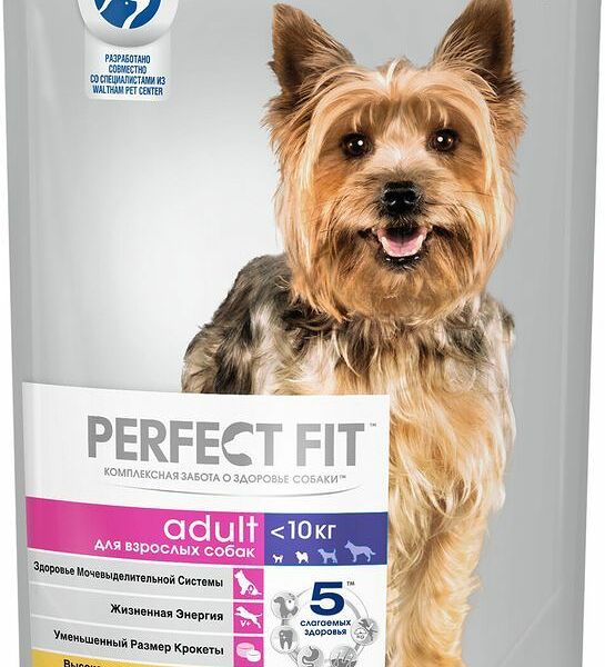 Perfect Fit для взрослых собак мелких пород Курица