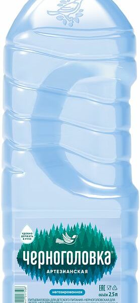 Вода артезианская Черноголовка негазированная 2.5 л