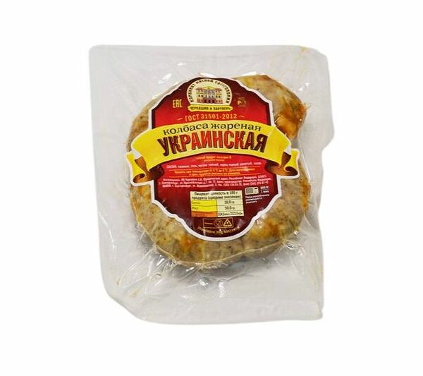 Колбаса жареная ЧЕРКАШИН И ПАРТНЕРЪ Украинская, категория В