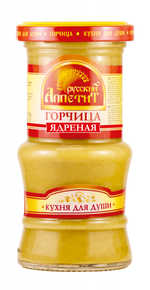 

Горчица Русский Аппетит Ядреная, 180 г