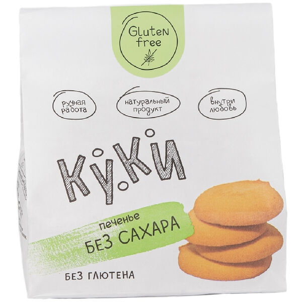 Печенье Куки без сахара, 105г