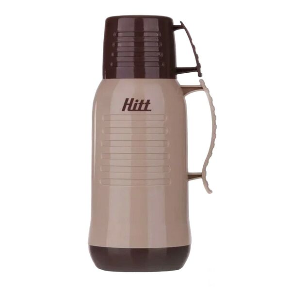 Термос HITT, 1 л, стекло/пластик