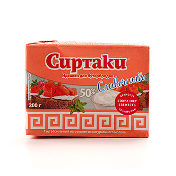 Сыр Сиртаки Для Греческого Салата Сливочный рассольный 50%