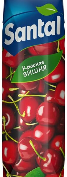 Напиток сокосодержащий Santal Красная вишня 1л