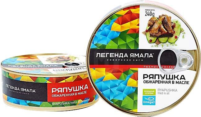 

Ряпушка Салехардский Комбинат обжаренная натуральная