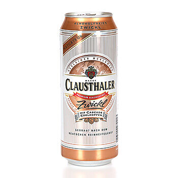 Пиво безалкогольное светлое Clausthaler фильтрованное, пастеризованное 0.5%