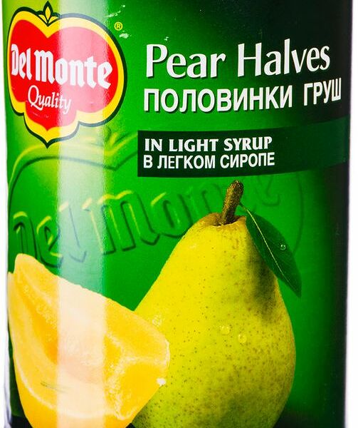 Груши Del Monte половинки в сиропе, 420г
