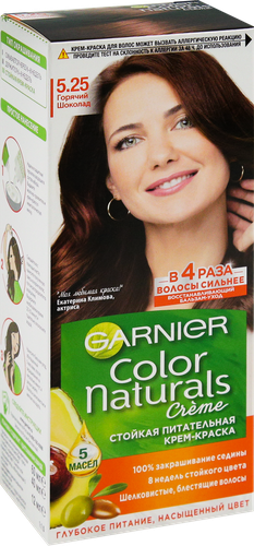 

Краска для волос Garnier Color Naturals 5.25 Горячий шоколад 110 мл