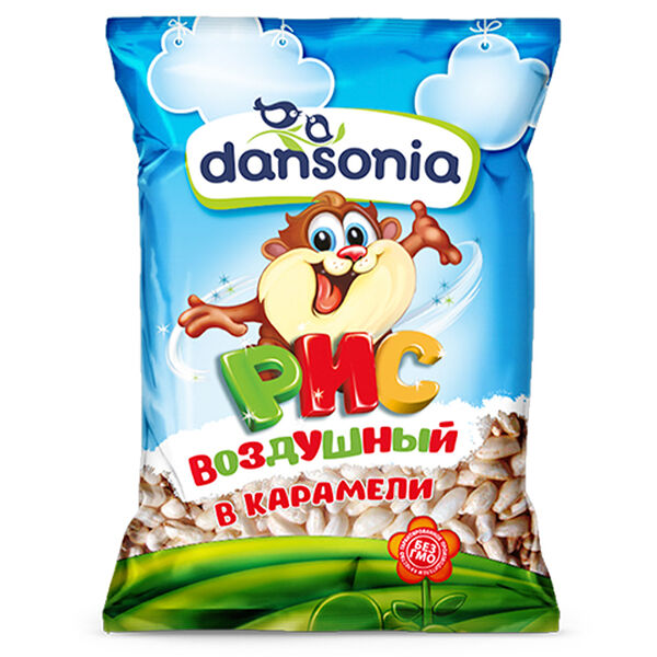 Рис Дансония воздушный в карамели