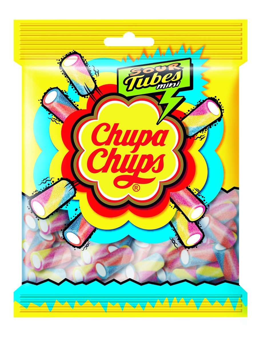 

Мармелад Chupa Chups Sour Tubes Mini с фруктовым вкусом