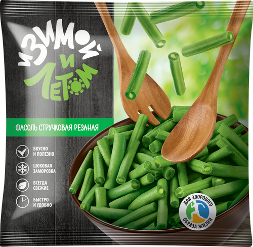 

Фасоль стручковая И зимой и летом замороженная 400 г
