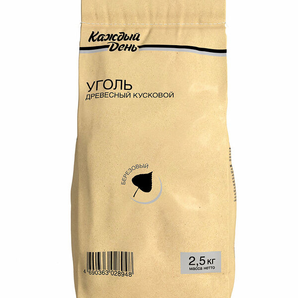 Уголь древесный Каждый день