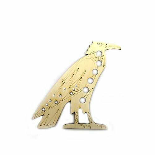 L-578 Деревянная заготовка Органайзер для мулине 'Ворон' 15*15 см Astra&Craft