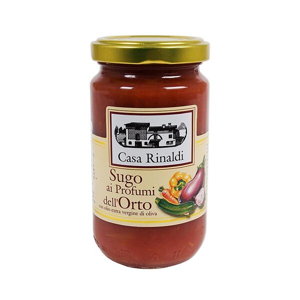 Соус Casa Rinaldi для спагетти томатный с овощами
