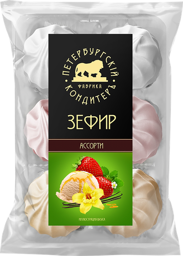 

Зефир ПЕТЕРБУРГСКИЙ КОНДИТЕРЪ Ассорти, 310г
