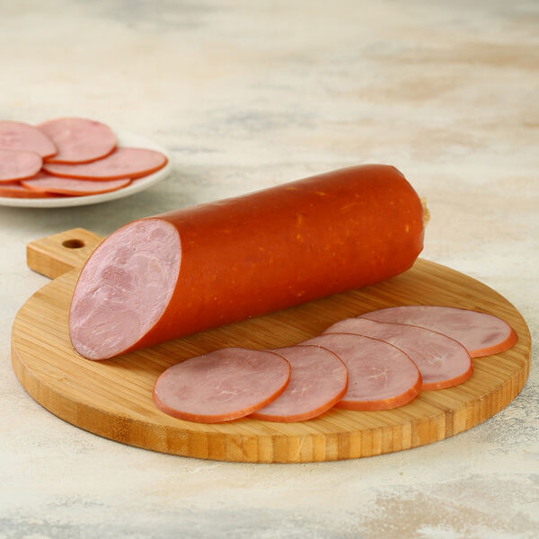 Ветчина МясновЪ По-Царски варёная в оболочке фиброуз