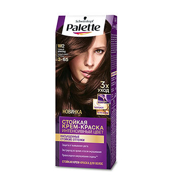 Краска-крем для волос Palette W2 3-65 Темный шоколад