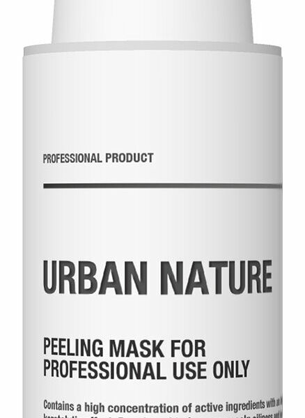 URBAN NATURE Маска-пилинг для глубокого очищения кожи головы и волос для профессионального использования, 100 мл