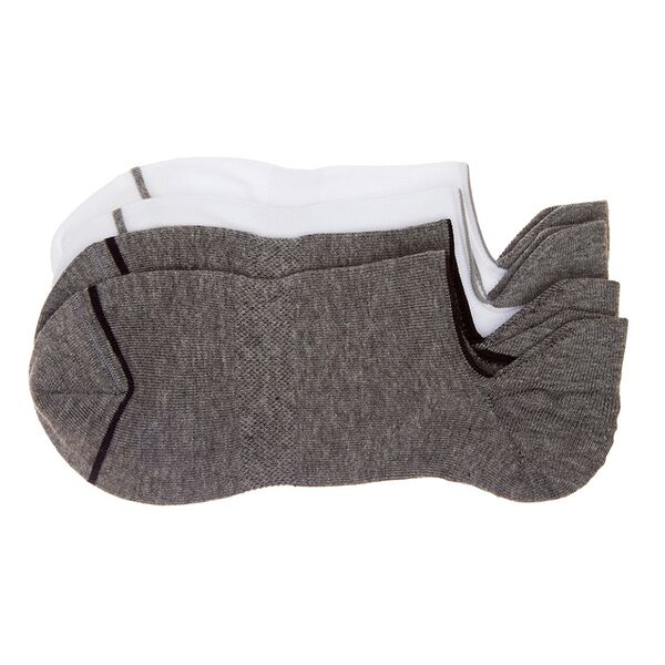 Носки Unisex 2 пары (белый/ темно-серый меланж) ASKOMI, р. 27 (43-46)