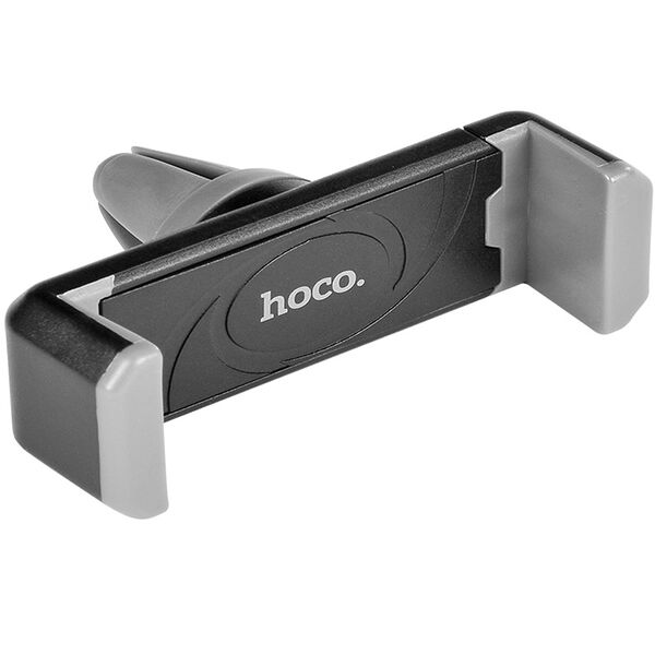 Автодержатель Hoco CPH01 универсальный в решетку цвет: черный