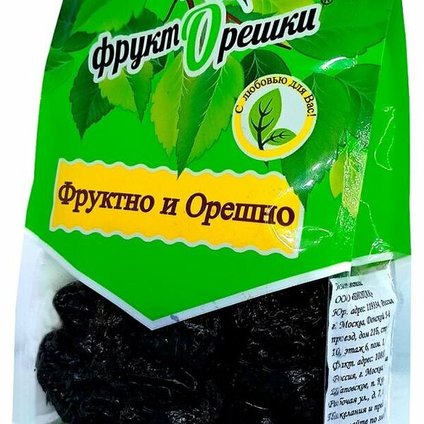 Чернослив ФруктОрешки без косточки