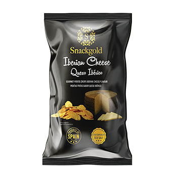 Чипсы Snackgold со вкусом сыра Иберико 125г