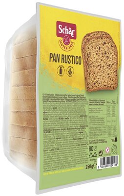 Хлеб Dr.Schar Pan Rustico злаковый безглютеновый нарезка 250 г