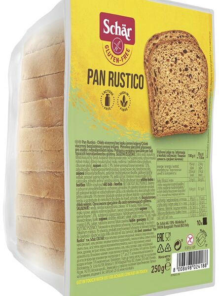 Хлеб Schar Pan Rustico злаковый без глютена 250г