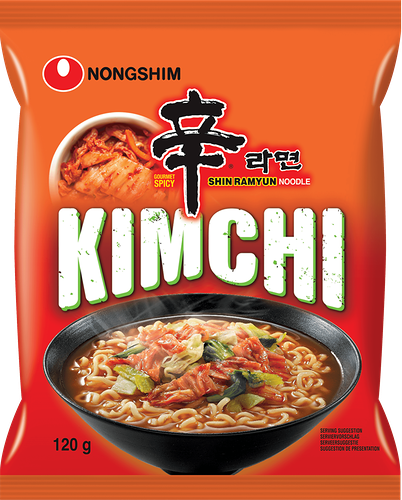 Лапша быстрого приготовления Nongshim Кимчи Рамен