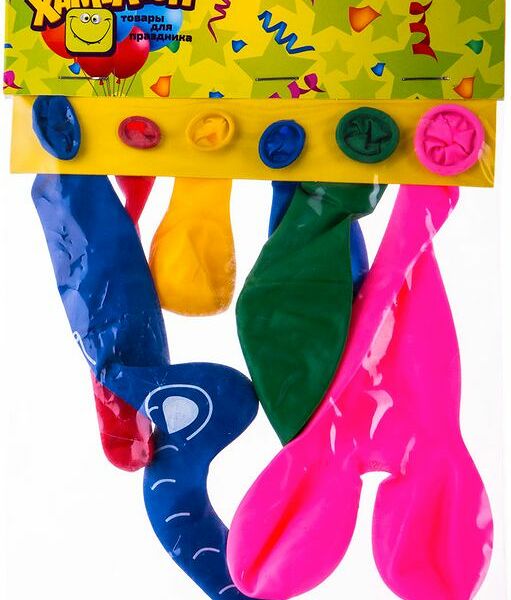 Набор шариков Хамелеон Фигурное ассорти №2, 6шт