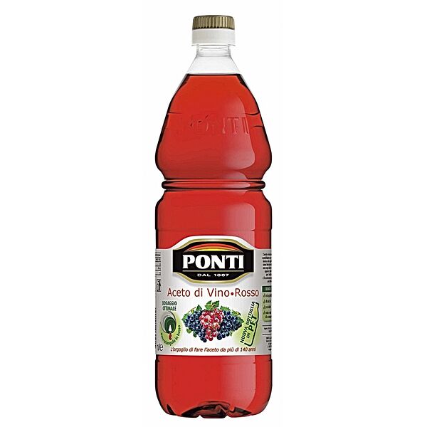 Уксус Ponti винный красный 6 %